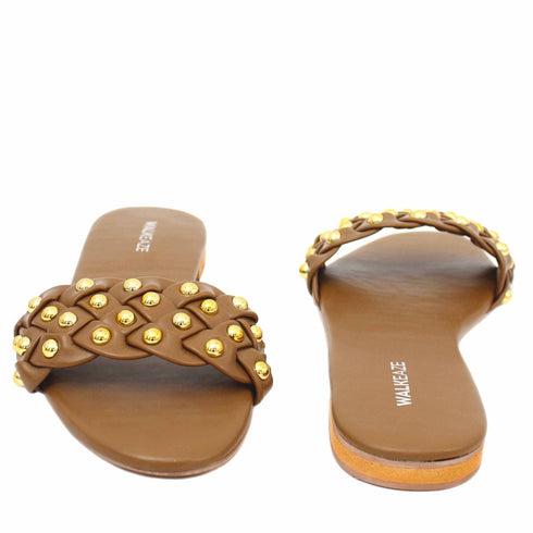 Women Formal Slippers - 40781S - Slippers - Walkeaze